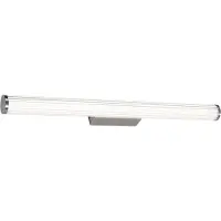 QAZQA Retro Wandleuchte Gunmetal 80,4cm inkl. LED IP44 - Coco