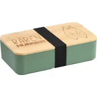 Kesper Brotdose Bären Hunger FSC grün