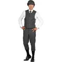 Thetru Herren 30er Jahre Knickerbocker 3/4 Hose