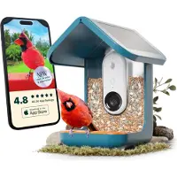 Bird Buddy 2.0 Smart Bird Feeder mit Solarpanel