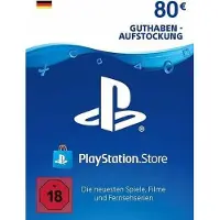 PSN Code 80 Euro Code wird als PDF Datei geliefert PlayStation Network Einzweckgutschein