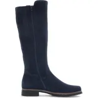 Gabor 74.679 Damenstiefel - elegante Stiefel blau NEU
