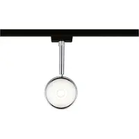 Paulmann Capsule II, Schienenlichtschranke, 1 Glühbirne(n), LED, 6 W, 2700 K, Schwarz, Chrom