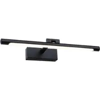 Paulmann Mingo LED-Bilderleuchte 41,5 cm schwarz, schwarz, für Wohn- / Esszimmer, Metall, Modern, Wandleuchte, Wandlampe Innen