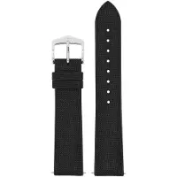 Hirsch 0925090050-2-20 Armband für Uhren Arne L 20 mm Schwarz