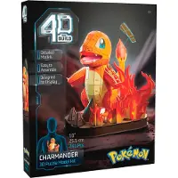Spin Master 4D Build - Pokémon Glumanda - detailreicher 3D-Modellbausatz, 241 Stück(e), Cartoons, 12 Jahr(e)