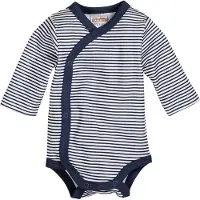 Playshoes Wickelbody Ringel in Marine | Gr.: 50