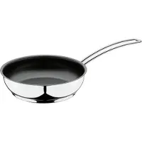 Küchenprofi Pisa Mini-Bratpfanne mit Antihaftbeschichtung, Edelstahl, Ø 18 cm