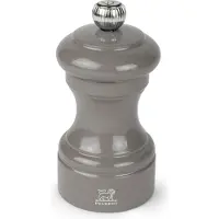 Peugeot Pfeffermühle BISTRO 10cm Taupe Buchenholz Lackiert Stahlmahlwerk