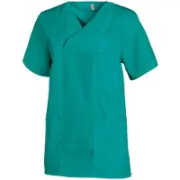 Leiber Schlupfkasack, kurzarm, unisex, petrol 08/769/75-lll , Größe: III (Damen 46/48 = XL, Herren 52/54 = L)