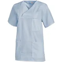 Leiber Schlupfkasack, kurzarm, unisex, hellblau 08/769/05-ll , Größe: II (Damen 42/44 = L, Herren 48/50 = M)