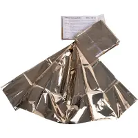 Söhngen Sirius Rettungsdecke 160x210 cm gold/silber 1 St Decke