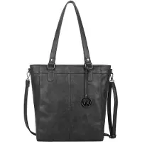 Wimona Fatma Schul /Arbeitstasche Schwarz 35X32X12 CM