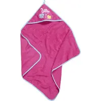 Playshoes badponcho flamingo junior 100 cm Baumwolle rosa Größe L