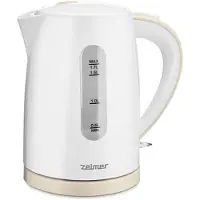 Zelmer ZCK7616I, 1,7 l, 2200 W, Weiß, Kunststoff, Wasserstandsanzeige, Überhitzungsschutz