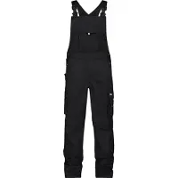 Dassy Ventura Latzhose mit Kniepolstertaschen - schwarz - 53-5cm