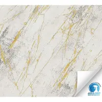 Living Walls Vliestapete "DesignDrop vorgeleimte Tapete Marmoroptik Weiß Gold Grau" matt strukturiert Vliestapete vorgekleistert 3D-Optik für Schlafzimmer Wohnzimmer Küche