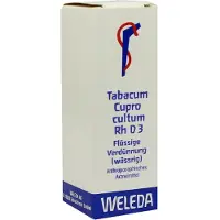 Weleda Ag Tabacum Cupro Cultum Rh D 3 Dilution 20 ml