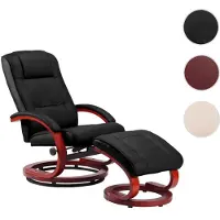 Mendler Massage-Fernsehsessel Pescatori II, Relaxsessel Massagesessel, Massagefunktion schwarz