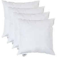 Homescapes FÜLLKISSEN 4er-Set, Federkissen 55/55 cm
