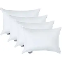 Homescapes FÜLLKISSEN 4er-Set – 30/40 cm, Super-Mikrofaser