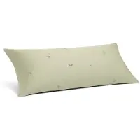 Yumeko Kissenbezug Baumwollsatin 40x80 Grün - Eco, Bio & Fairtrade
