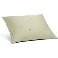 Yumeko Kissenbezug Baumwollsatin 50x60 Grün - Eco, Bio & Fairtrade