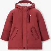 Sissy-Boy Tech-Parka - Dunkelrot | Größe: 98-104