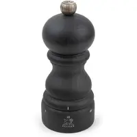 Peugeot Salzmühle PARIS 12cm Graphit Grau Buchenholz uSelect Zirkonia-Mahlwerk