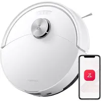 Roborock Q10 S5 Saugroboter mit Wischfunktion, 10.000 Pa Staubsauger Roboter, Dual Anti-Tangle System, Auto Lifting Mopping, Ideal für Tierhaare, Weiß