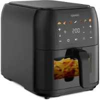 Tomado TAF8002B Doppel-Heißluftfritteuse - Schwarz