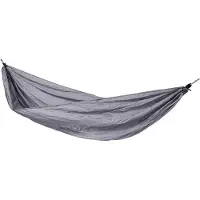 SVITA Hängematte Outdoor Camping Ultraleicht Befestigung 1-2 Personen Dunkelgrau
