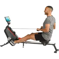 Christopeit Sport Rudergerät "RW 1000" Rudermaschine, 120 kg max. Benutzergewicht
