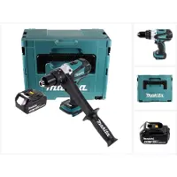 Makita DDF 458 M1J Akku Bohrschrauber 18 V 91 Nm + 1x Akku 4,0 Ah + Makpac - ohne Ladegerät
