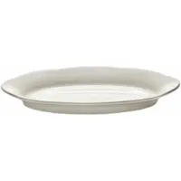 Serax Tiefer Teller High Oval S White Silhouette 19 cm
