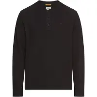 Camel Menswear Henleyshirt aus reiner Baumwolle