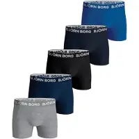 Björn Borg Boxershort Kinder Cotton Stretch Multipack 2 (5er Set)-Größe 158 / 164