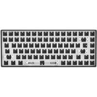 Sharkoon SKILLER SGK50 S3, 75%, Kabelgebunden, USB, RGB-LED, Schwarz