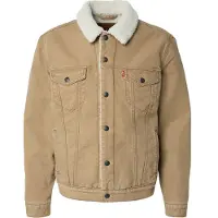 Levi's für Herren. 16365-0305 Jacke Typ 3 Sherpa braun (M), Lässig, Baumwolle