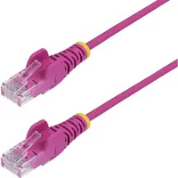 StarTech.com .com N6PAT100CMPKS, 1 m, Cat6, U/UTP (UTP), RJ-45, RJ-45, Pink