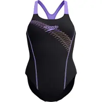 Speedo Damen Schwimmanzug MEDLEY LOGO MDLT ORANGE