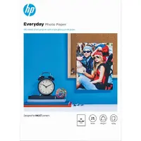 HP Glänzendes Fotopapier HP A4 - 25 Blätter Pack
