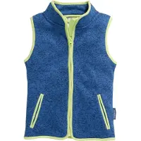 Playshoes Strickfleece-Weste in Blau | Gr.: 152