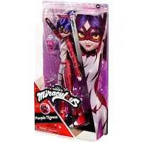 Bandai Miraculous Modepuppe Purple Tigress 26cm - Spielzeugpuppe