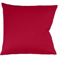 Fleuresse Uni Interlock Jersey Bettwäsche Colours Kissenbezug einzeln 35x40 cm | bordeaux - rot