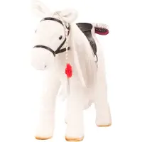 Götz - Kämmpferd Lipizzaner, Großes Plüschpferd für Stehpuppen
