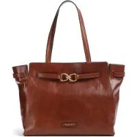 The bridge Schultertasche Isotta Shopping Bag Marrone 14 / Oro
