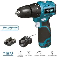 Koma Tools Bürstenloser Bohrhammer-kit 12v