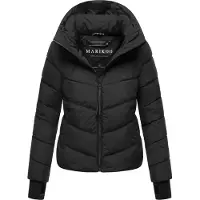 MARIKOO Winterjacke "Yukanii" Kurze Winterjacke mit langen Bündchen und Daumenloch