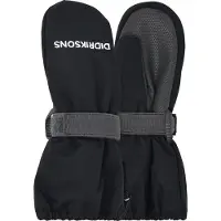 Didriksons Biggles Zip, Fäustlinge, Junior, schwarz